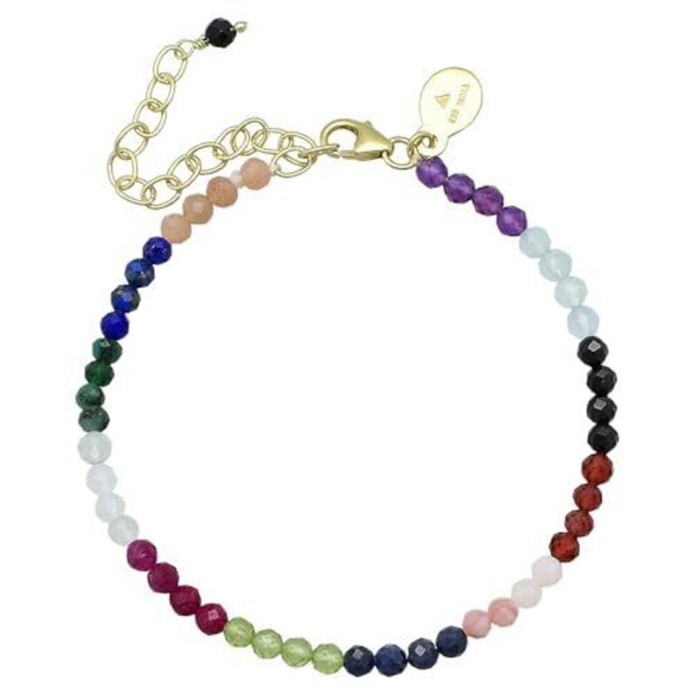 5243 Multi Bracelet , Certified 925 Sterling Silver with 18K Gold Vermeil